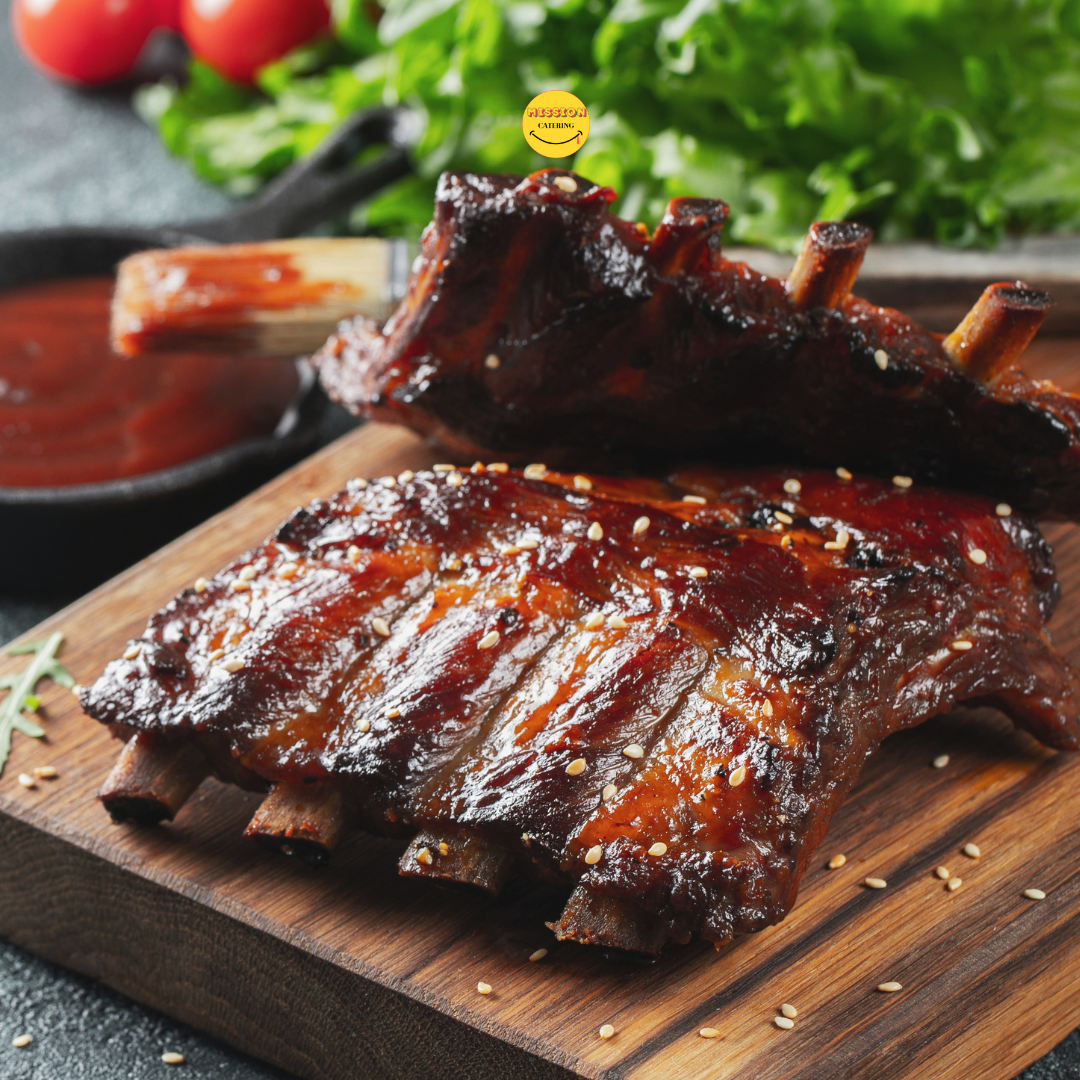 美式燒烤豬肋骨 | USA BBQ Pork Rib (approx. 1000g)