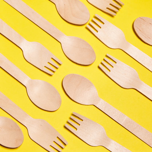 餐具 | Tableware (1刀 knife + 1叉 fork + 1羹 Spoon + 1餐盤 plate)